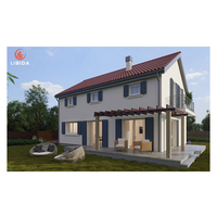 Villa légère en acier Durable, nouveau système de qualité supérieure au Design moderne, maisons préfabriquées, maison, Villa,