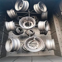 Yüksek Verimli Askılı Tip Kumlama Makinesi Araba Tekerlek Göbekleri Çelik Yapılar |   Çevre Dostu Yüzey Hazırlama Sistemi Motorlu Otomatik