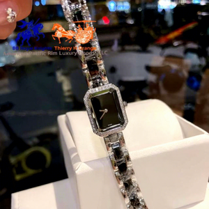 Relojes de Pulsera de Lujo para Hombre, Diseño Minimalista, Correa de Cuero, Caja de Acero Inoxidable, Fase Lunar, Resistentes al Agua, Modernos - Product Image 1