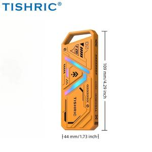 TISHRIC-Boîtier externe SSD <span class=keywords><strong>NVME</strong></span> pour <span class=keywords><strong>disque</strong></span> dur, boîtier et sacs <span class=keywords><strong>M2</strong></span> SSD pour PC de jeu, ordinateurs portables PS4/5, 1.8 pouces - Product Image 3