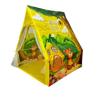 Vente directe d'usine, tente de jeu d'intérieur de style forêt tropicale d'été, design thématique, tente pour enfants, <span class=keywords><strong>maison</strong></span> de jeu - Product Image 4