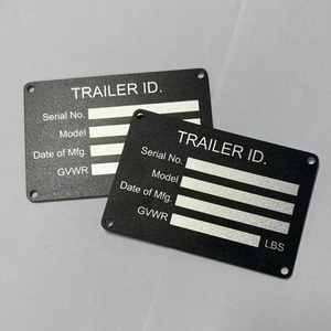 Trống Trailer vin ID tấm dữ liệu vin nối tiếp thẻ ID tấm dữ liệu trống xe ô tô biển số xe tải - Product Image 5