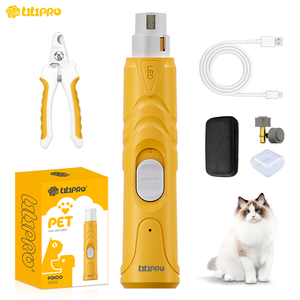 LILIPRO PG100 Upgrade Rechargeable 2-Speed Dog Nail Grinder Low Noise Wireless Pet Nail Clipper avec Easy Use Cat Claw Cutter - Product Image 1