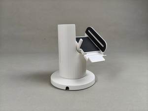 Support de point de vente en plastique réglable à 360° °   Support universel pivotant pour terminaux de point de vente Support de table pour point de vente Fixation de bureau - Product Image 3