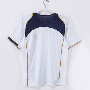 Maillot de football vintage 2004 blanc, inspiré de l'Euro, personnalisé avec le numéro <span class=keywords><strong>FIGO</strong></span>, impression numérique, 100% polyester extensible, antibactérien, premium, taille S - Product Image 5