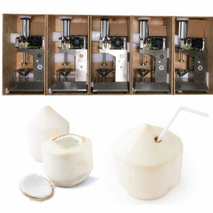 Nouvelle machine à éplucher la noix de coco commerciale automatique à haute efficacité à vendre coupeur de noix de coco - Product Image 5