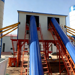 Pabrik Pencampur Beton Stasioner HZS60 60m3/jam Lini Produksi Otomatis Harga Terjangkau untuk Dijual - Product Image 2