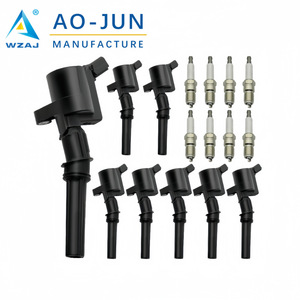 Ignition Coil Assembly Dg508 1L2u12019AA For Ford F-150 4.6L 5.4L V8 Spark <b>Plugs</b> Included - Product Image 2