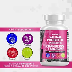 Capsules de probiotiques féminins Supplément probiotique pour femmes Pilules probiotiques organiques pour la santé des femmes - Product Image 4