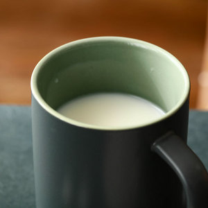 Tasse à café en porcelaine, en céramique mate, extérieur, marque de café, grande capacité 16oz/500ml, Logo imprimé personnalisé, Style court, pour boissons - Product Image 4