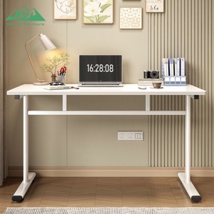 Scrivania per computer moderna e minimalista Wayon, tavolo da <span class=keywords><strong>studio</strong></span> con struttura in acciaio stabile per ufficio domestico e camera da letto degli studenti - Product Image 4