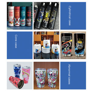 Étiquette de bouteilles de parfum d'eau de <span class=keywords><strong>café</strong></span> personnalisée à grande vitesse tasse sous vide isolée cylindre de couleur imprimante Uv 360 rotative pour tasses à thé au lait - Product Image 5