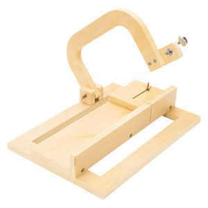 Cortador de jabón de madera con cuchilla de hilo para hacer jabón casero y herramientas para hornear queso - Product Image 3