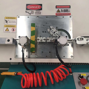 Equipo de Procesamiento de Vidrio Aislante YBKE, Máquina Dobladora de Barras Espaciadoras de Aluminio, Motor Controlado por PLC, 380V 4kW, Precisión de 0.3 - Product Image 2