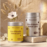 Boîte en fer blanc hermétique de qualité alimentaire pour grains de café, emballage en fer blanc scellé, boîtes métalliques premium pour emballage