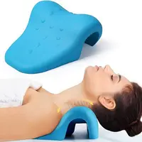 척추 교정 견인 장치 베개 목 어깨 들것 Relaxer 통증 완화 자궁 경부 척추 정렬