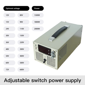 แหล่งจ่ายไฟแบบปรับค่าได้ 1500W-2000W แหล่งจ่ายไฟสำหรับชาร์จแบตเตอรี่แบบควบคุม แหล่งจ่ายไฟแรงดันสูง แหล่งจ่ายไฟแบบปรับค่าได้ - Product Image 2