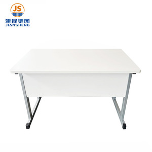 Bureau moderne en métal JS pour professeurs d'école/bureau avec tiroir pour salles de réunion et pupitres de conférence/podium - Product Image 5