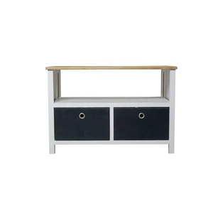 Table à café et à thé moderne à 2 tiroirs Offre Spéciale armoire latérale du salon - Product Image 1