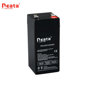 Neata <span class=keywords><strong>4V</strong></span> 4Ah 4 вольт 4 ампер перезаряжаемая герметичная свинцово-кислотная батарея - Product Image 1