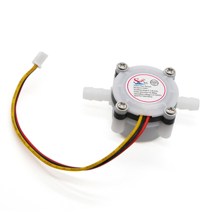 Débitmètre à turbine à effet Hall Dijiang 1/4 en plastique ZJ-S401, sortie impulsionnelle, capteur de comptage précis à 3 %, 0,3-6 LPM pour robot de nettoyage - Product Image 4