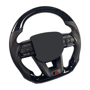 Volante Deportivo Personalizado de Fibra de Carbono y Cuero para <span class=keywords><strong>Toyota</strong></span> <span class=keywords><strong>GR</strong></span> <span class=keywords><strong>Yaris</strong></span> 2020 2021 <span class=keywords><strong>2022</strong></span> 2023 2024 <span class=keywords><strong>GR</strong></span> Corolla - Product Image 3