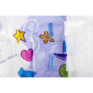 Couche <span class=keywords><strong>pour</strong></span> adulte jetable ultra épaisse, taille moyenne, L, XL, XXL, grande taille, imprimée, <span class=keywords><strong>pour</strong></span> l'incontinence, épaisseur hospitalière - Product Image 3