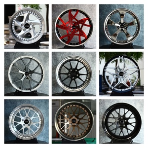 ล้อฟอร์จอลูมิเนียม HTOR รุ่นใหม่แบบกำหนดเอง ขนาด 16-24 นิ้ว 2 ชิ้น ลายหลายก้าน 5x114.3/120/130 สีเงิน สำหรับ C8 สำหรับ Cayman - Product Image 6