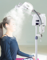 Máquina de vapor Facial 3 en 1 para salón de belleza, máquina de vapor Facial para Terapia de ozono, uso doméstico, profesional, caliente y frío, 22 unidades