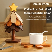 Jouet d'empilage en bois Arbre de Noël pour enfants, blocs de construction Montessori, jouet pliable de table, jouet alimentaire de jeu