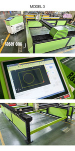 Machine de découpe laser à fibre entièrement automatique pour métaux, haute précision pour la découpe de pièces métalliques rondes, corps détachable, traitement des pièces métalliques - Product Image 2