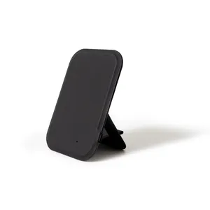 2022 Desktop 2 in 1 Multifunctional PU Slim Desktop Magnetic Wireless Mobile Phone Stand Charge For Magnetic Holder