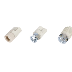 Los accesorios de iluminación incluyen portalámparas <span class=keywords><strong>G9</strong></span>, bombillas de tornillo LED E14, cuerpos de lámpara de mesa DIY y portalámparas de pie de cerámica en espiral - Product Image 3