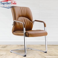 Mobilier moderne de travail Chaise de bureau ergonomique avec accoudoirs pour de longues heures de travail à domicile