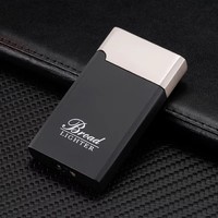 Briquet torche coupe-vent en métal au butane, à flamme jet, rechargeable au gaz, pour cigarettes et cigares, vente en gros