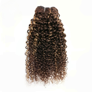 Jerry ricci 50 grammi di capelli umani P4/27 evidenziazione brasiliano capelli umani estensione marrone misto miele biondo per stile Bob - Product Image 4