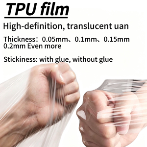 <span class=keywords><strong>Film</strong></span> étirable transparent en TPU de haute qualité, épaisseur personnalisée de 0,1 à 0,48 mm, taille personnalisée, résistant à l'usure et imperméable. - Product Image 6