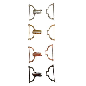 No MOQ tinta unita 1.5 pollici 4CM cavallo punta cintura D anello molla per fibbia elastico in tessuto equestre cinture - Product Image 5