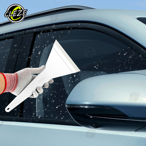 CLEZE <strong>Diamond</strong> White Plastic Vinyl Wrap <strong>Window</strong> <strong>Tint</strong> Long Straight Handle Scraper Squeegee-Scratch-Proof - Product Image 6