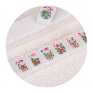 Hot Selling Melamine American Mahjong <b>Set</b> Complete Kit with 8 Jokers Racks <b>Dices</b> Durable &amp; Portable for Home Entertainment - Product Image 5