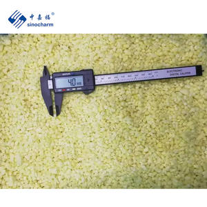 Sinocharm HACCP fábrica 20 g/pc BQF cubos de puré de jengibre congelado 10kg a granel IQF puré de jengibre - Product Image 4