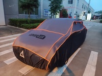 Housse de voiture anti-grêle LC, résistante, imperméable, protection UV, anti-poussière, anti-rayures, pour extérieur, toutes saisons