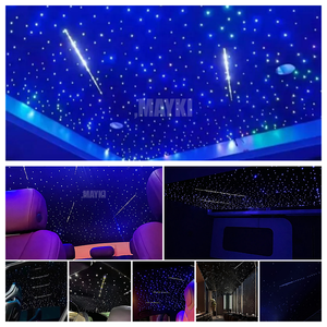 Kit d'éclairage à fibre optique à effet météore pour <span class=keywords><strong>voiture</strong></span>/cinéma maison Kit d'éclairage à fibre optique pour étoiles filantes au plafond - Product Image 6