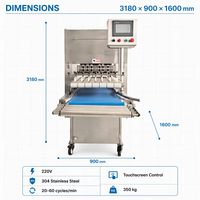 Machine automatique électrique pour l'agencement des tranches - 220V, nouvelle, facile à utiliser, multifonctionnelle