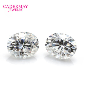 Oval D Color Moissanite Loose Stone Synthetic Lab Created For Jewelry Making - Product Image 4