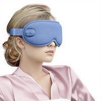 Masque de massage oculaire double usage, appareil de soin des yeux à température réglable, chauffage au graphène à 3 niveaux, chauffage programmé, chaleur apaisante