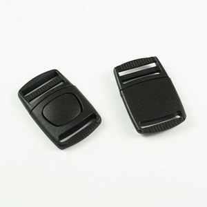 หัวเข็มขัดพลาสติกแบบปลดเร็ว ขนาดเส้นผ่านศูนย์กลางภายใน 15 มม. สีดำ ทนทาน สำหรับกระเป๋า - Product Image 1