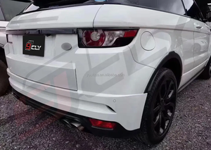 ฝากระโปรงหน้ารถยนต์ของแท้ที่กระจายแสงด้านหลังพร้อมปลายฝาครอบกระโปรงหน้ารถสำหรับ Land Rover Evoque อัพเกรด SVR - Product Image 5