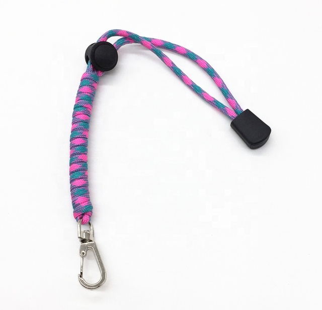 550 Paracord Weave Professional Flashlight Camera Wrist Strap Lanyard