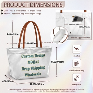 Borsa da donna polinesiana su misura di ibisco per il tempo libero grande capacità stampa comoda su richiesta giovane <span class=keywords><strong>e</strong></span> alla <span class=keywords><strong>moda</strong></span> - Product Image 6
